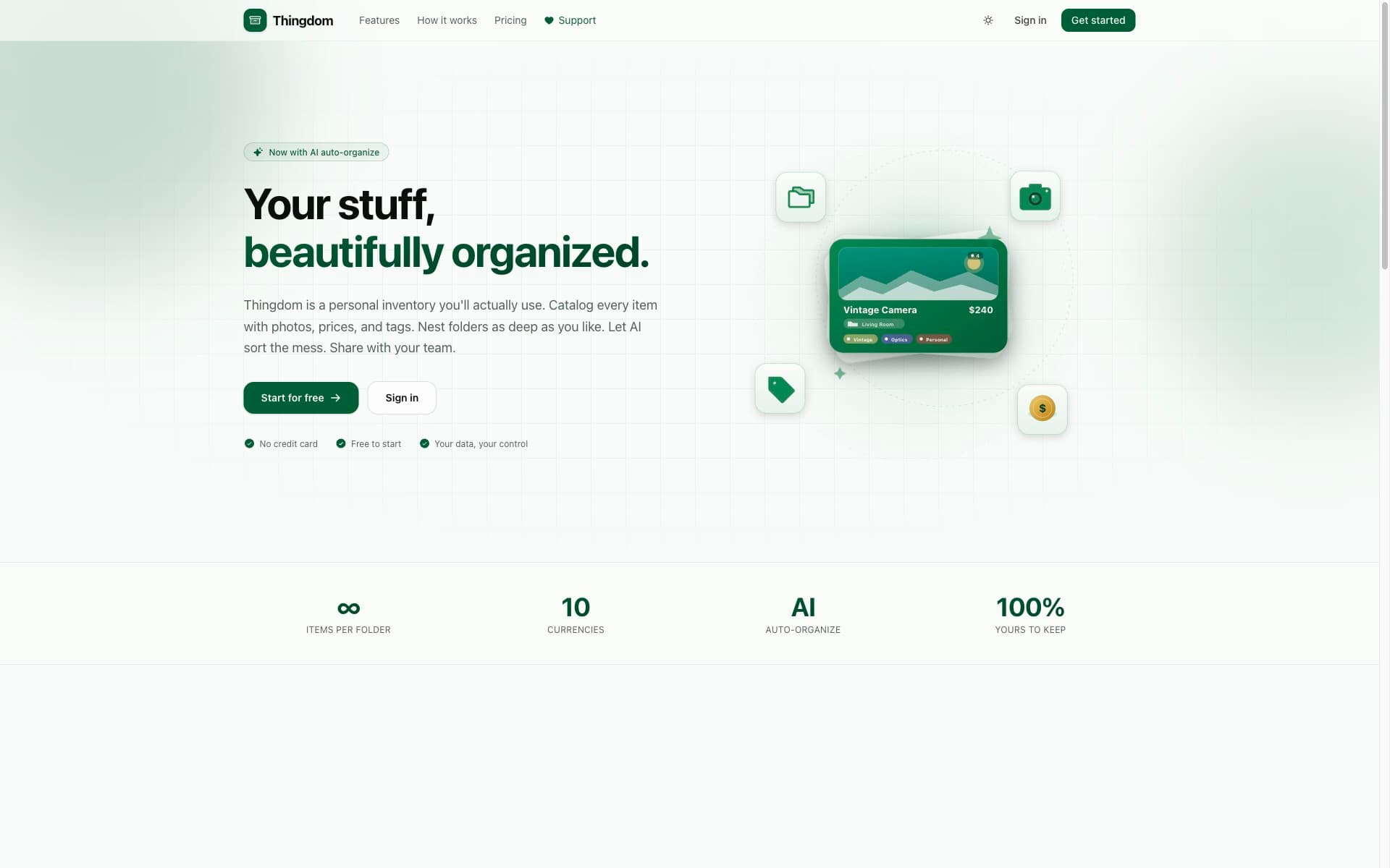 thingdom — production screenshot